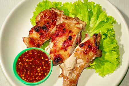 Hot grill cook