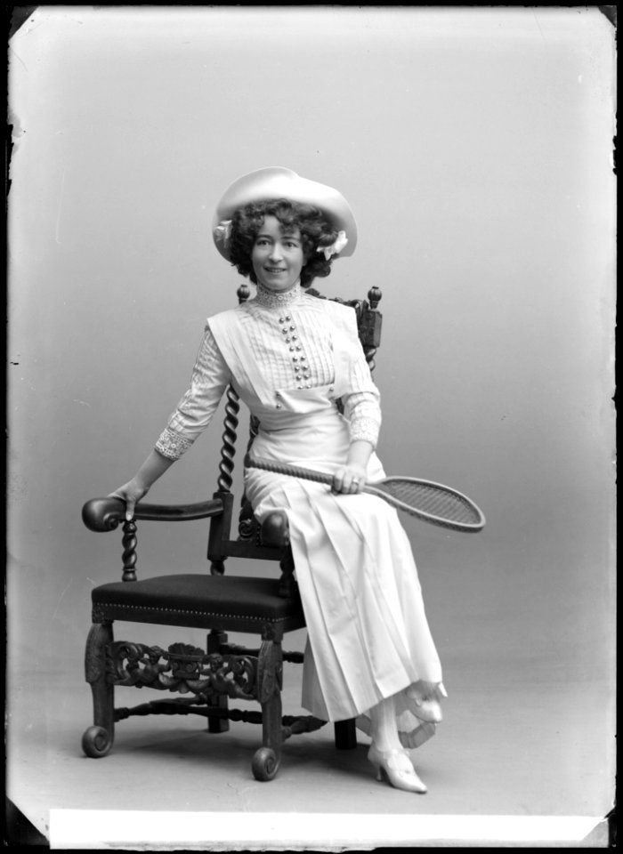 Frida Falk in Fortunas gunstling at Oscarsteatern 1909 - SMV - NF006