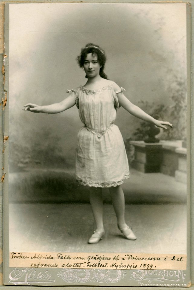 Frida Falk, rollporträtt - SMV - H3 007