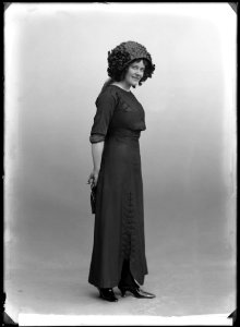 Frida Winnerstrand in Löjtnanten som förmyndare at Vasateatern 1910 - SMV - NV108