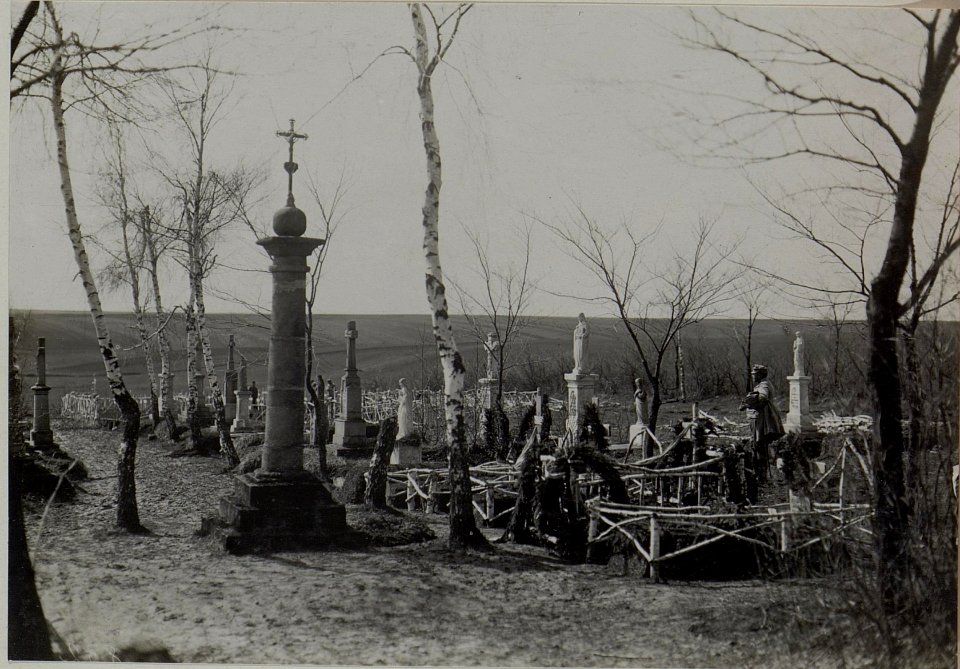 Friedhof in Jezierna mit Militärabteilung (BildID 15441425)