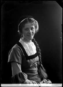Frida Winnerstrand in Engelbrekt och hans dalkarlar at Östermalmsteatern 1903 - SMV - NV099