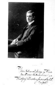 Fridtjof Backer Gröndahl portrait