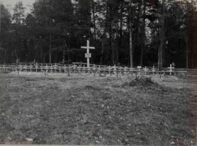 Friedhof des Landwehrinfanterieregimentes Nummer 21 in Bolarka, aufgenommen am 21.X.1915 (BildID 15455723)