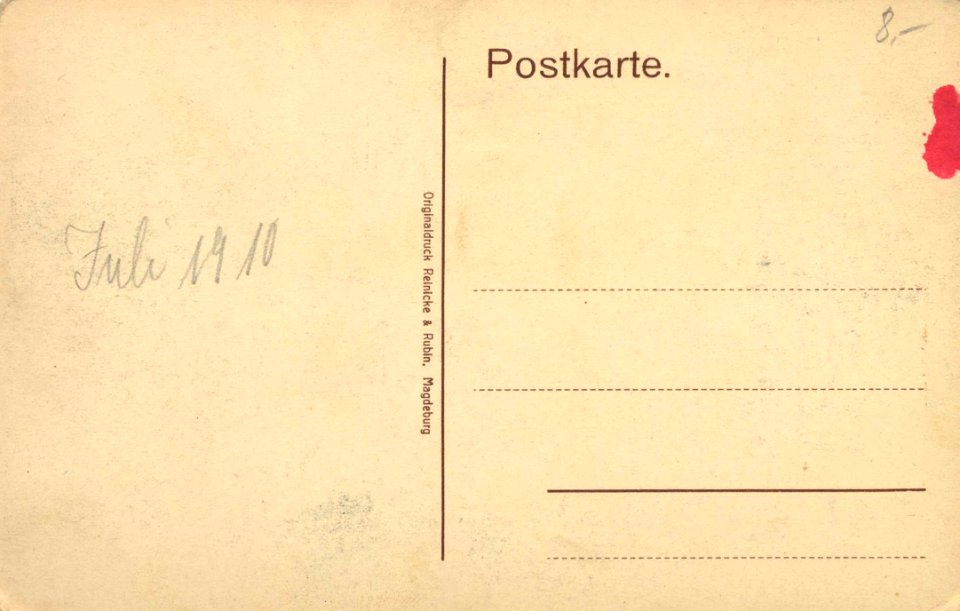 Friedland, Schlesien - Stadtansicht (2) (back) (Zeno Ansichtskarten)