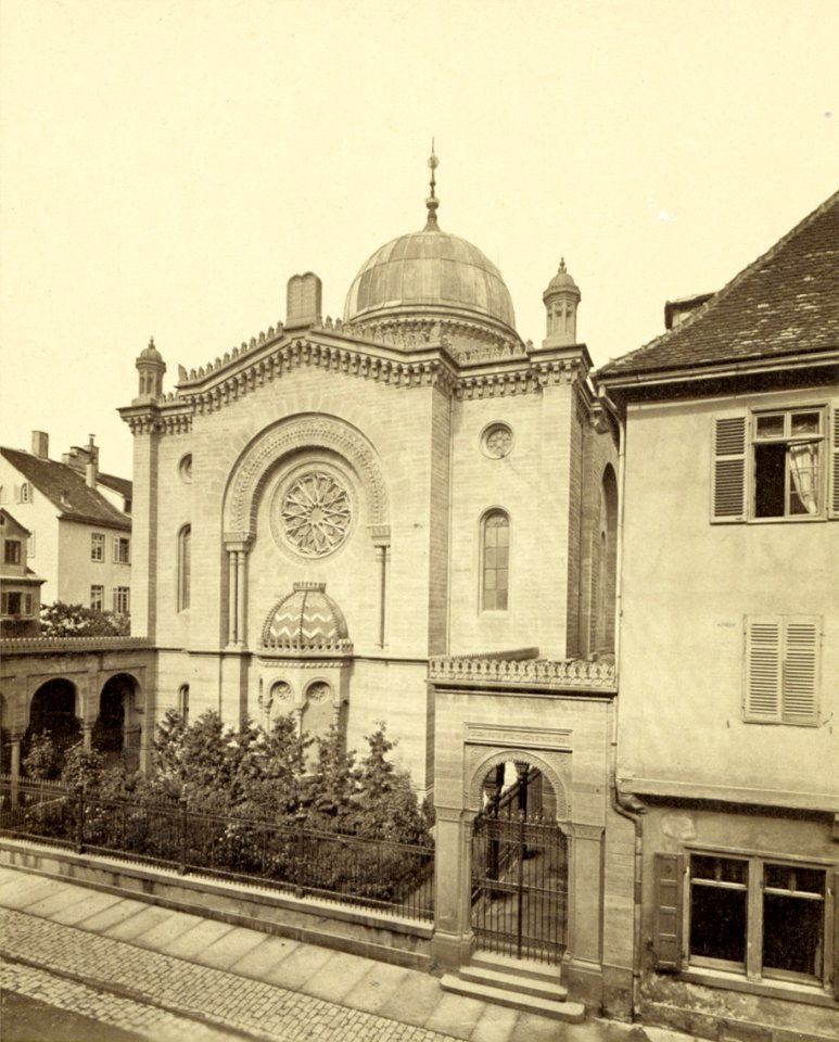 Friedrich Brandseph (attr) Stuttgarter Synagoge