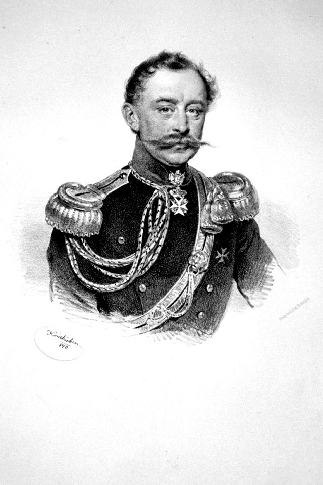Friedrich Damian Theodor Philipp Schönborn Litho