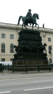 Friedrich der Große Unter den Linden Berlin 1