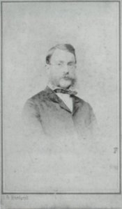 Friedrich Brandseph, Porträt von Max Eyth, Fotografie, um 1860