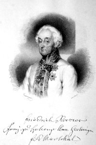 Friedrich Franz Xaver zu Hohenzollern-Hechingen Gaupmann Litho