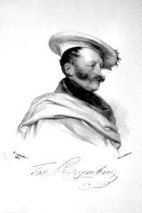 Friedrich Karl Schwarzenberg 1843 Litho