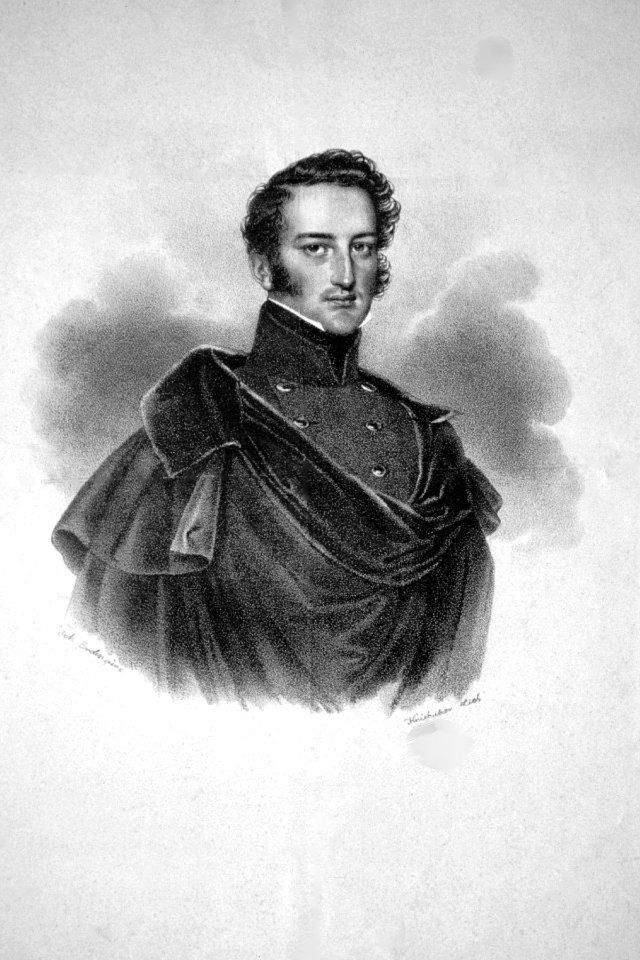 Friedrich Karl Schwarzenberg s.a. Litho photo