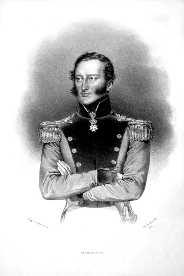 Friedrich Karl Schwarzenberg Litho
