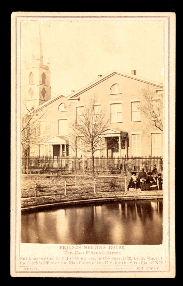 Friends Meeting House, Cor. East Fifteenth Street - Stacy 691 B'way. LCCN2016653303
