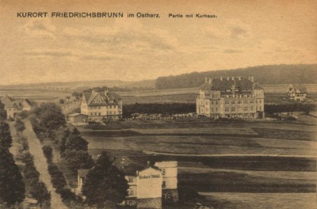 Friedrichsbrunn, Harz, Sachsen-Anhalt - Kurhaus (Zeno Ansichtskarten)