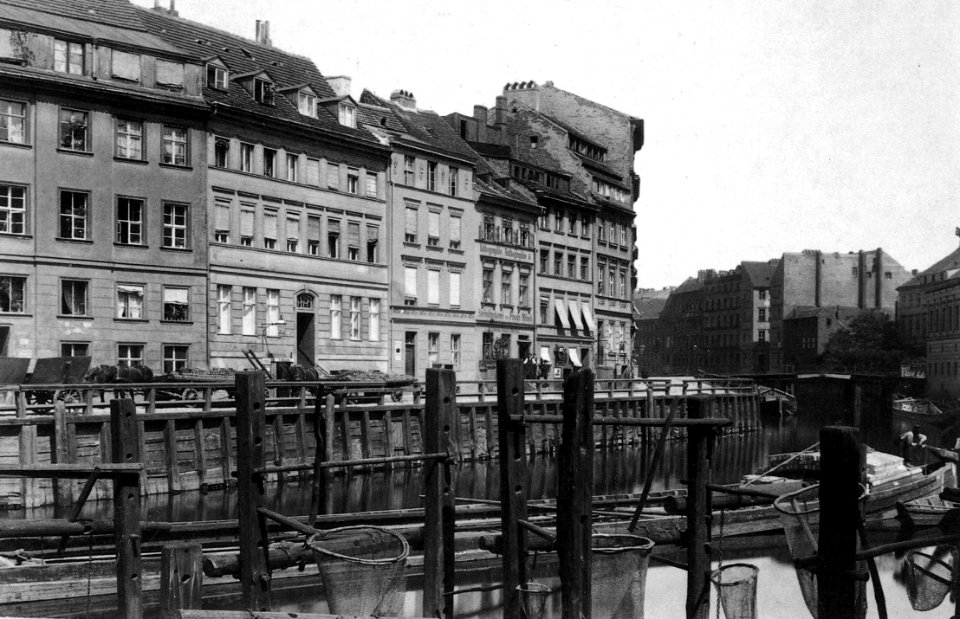 Friedrichsgracht, Berlin 1880