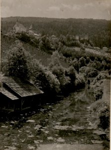 Friesach, Stadtmauer und Graben. (BildID 15509459)