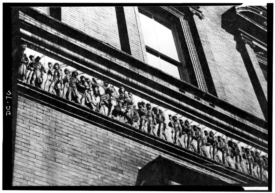 Frieze Detail - Pension Building 026902pu