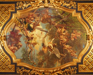 Friluftskonserten. Taket i Stora salongen. Julius Kronberg - Hallwylska museet - 21811