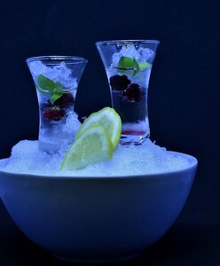 Shot glasses still life percent photo