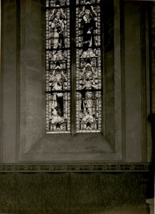 Friesach, Glasgemälde in der Apsis der Pfarrkirche. (BildID 15509452)