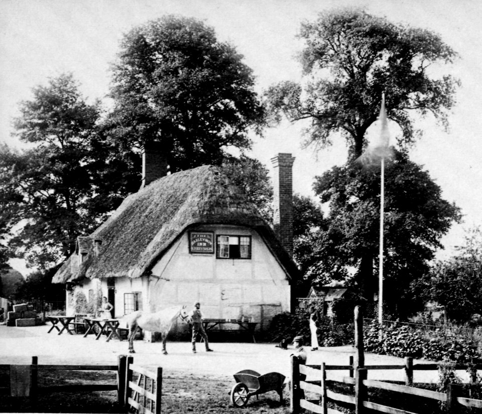 Frith, Francis - Clifton Hampton, das Barley Mow Wirtshaus (Zeno Fotografie)