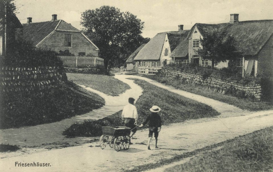 Friesoythe, Niedersachsen - Friesenhäuser (Zeno Ansichtskarten)