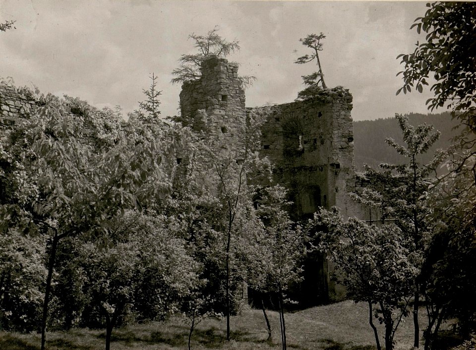 Friesach, Geschützturm im Schloss Petersberg. (BildID 15509403)