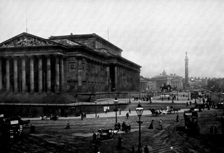 Frith, Francis - Lime Street und St. George's Hall, Liverpool (Zeno Fotografie)