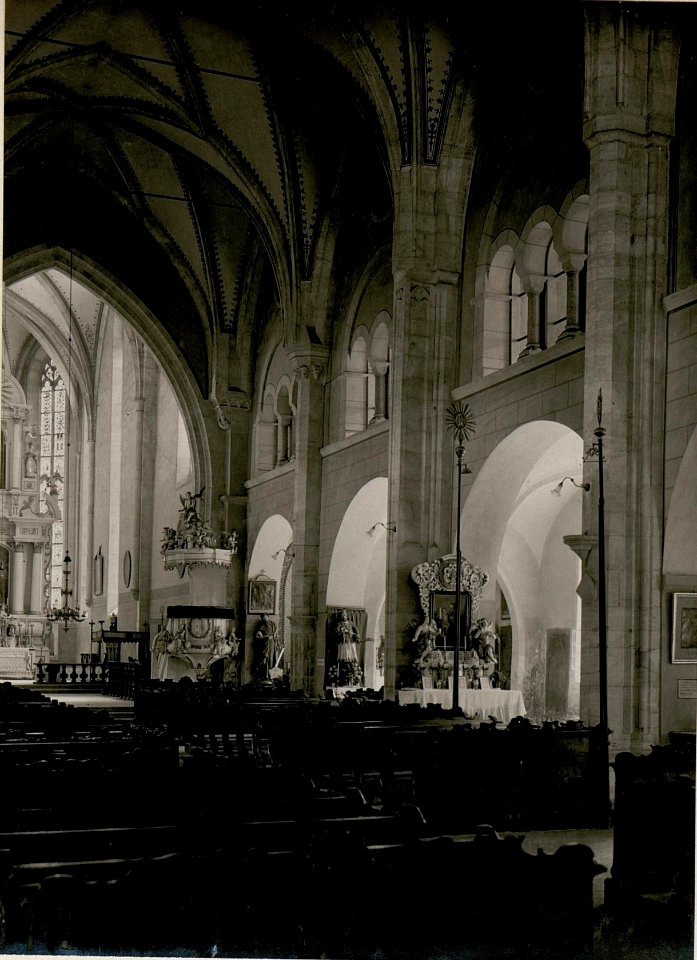 Friesach, Inneres der Stadtpfarrkirche. (BildID 15509361)