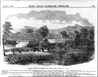 Frightful accident on the Lehigh Valley Railroad, near Allentown, Pa., July 21 LCCN2003688327