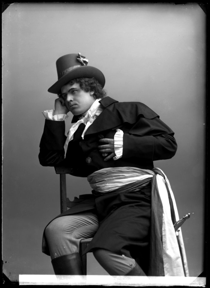 Frithiof Strömberg in André Chénier at Kungliga Operan 1909 - SMV - GS104