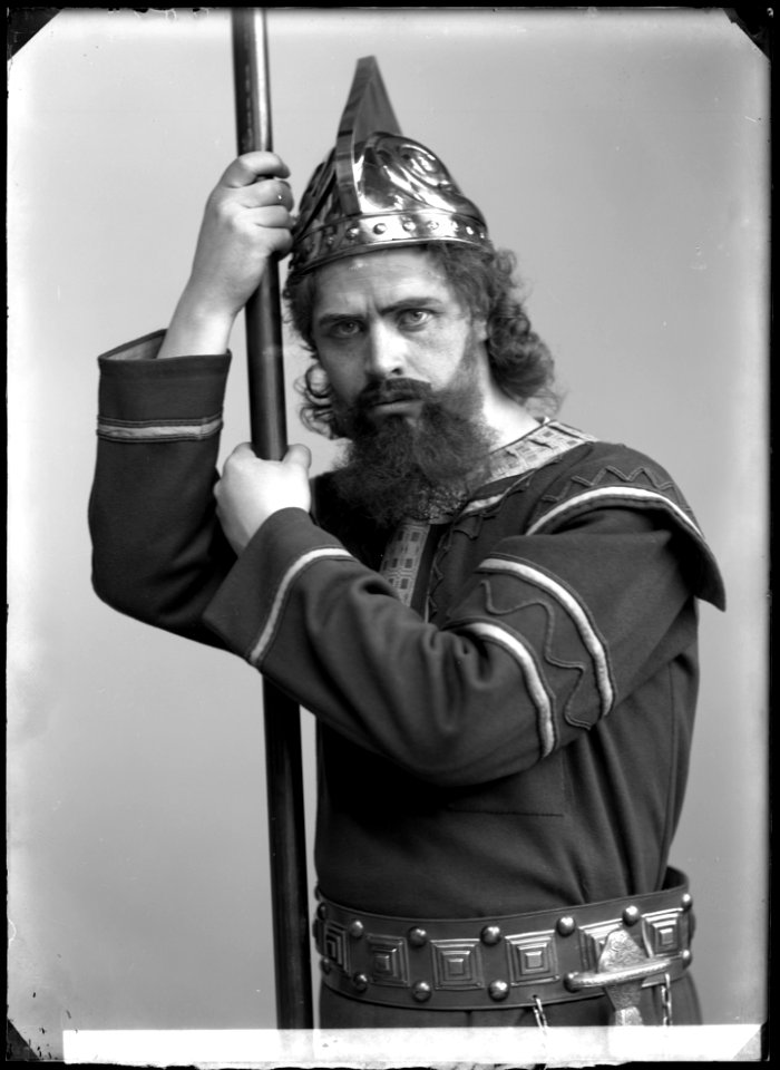 Frithiof Strömberg in Arnljot at Kungliga Operan 1910 - SMV - NS136