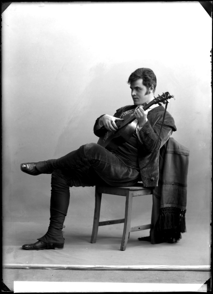 Frithiof Strömberg in Låglandet at Kungliga Operan 1908 - SMV - GS102