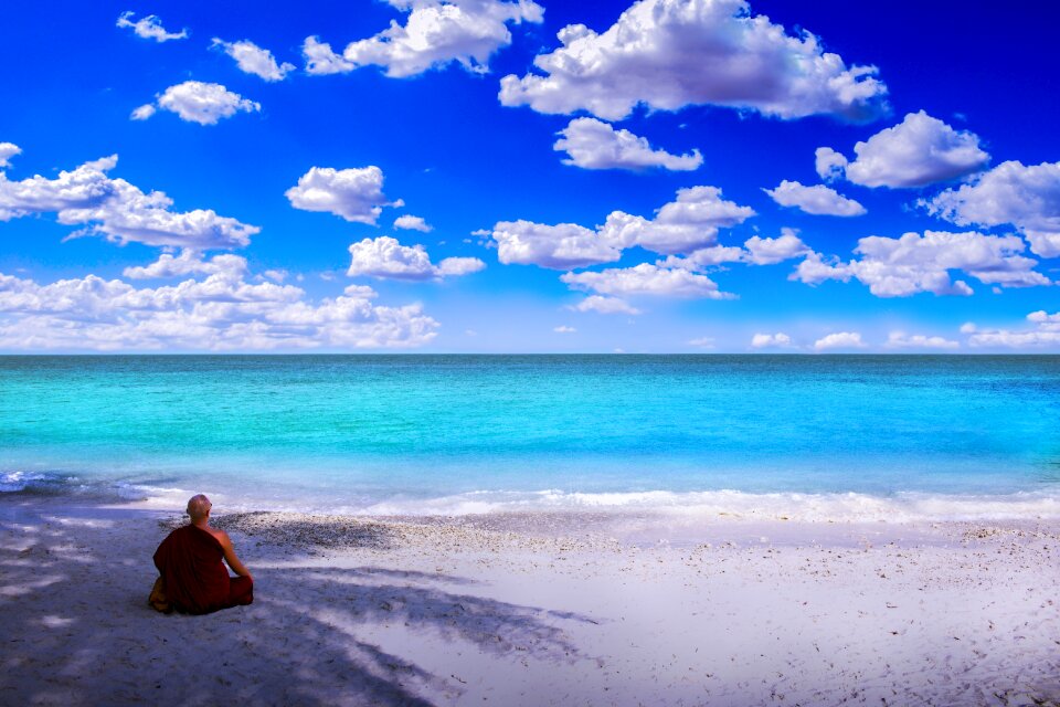 Sea beach relaxation