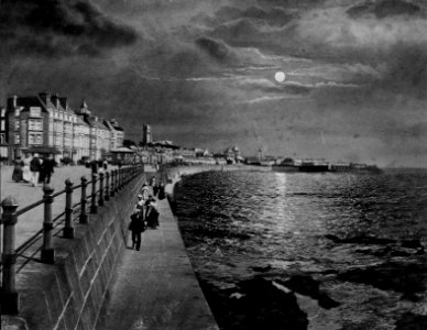 Frith, Francis - Penzance Promenade bei Mondlicht (Zeno Fotografie)