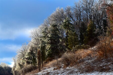 Landscape season snow photo