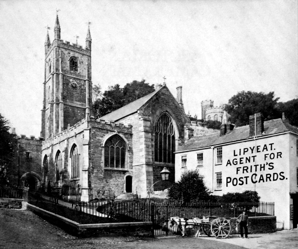 Frith, Francis - Kirche in Fowey (Zeno Fotografie)