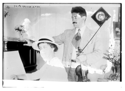 Fritz Kreisler & wife LCCN2014699879