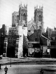 Frith, Francis - York, Bootham Bar und York Münster (Zeno Fotografie)