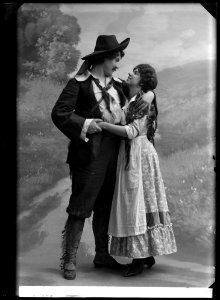 Frithiof Strömberg and Ester Osborne in Rip at Oscarsteatern 1907 - SMV - GS098