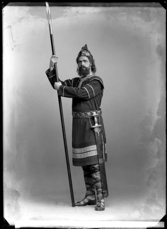 Frithiof Strömberg in Arnljot at Kungliga Operan 1910 - SMV - NS135