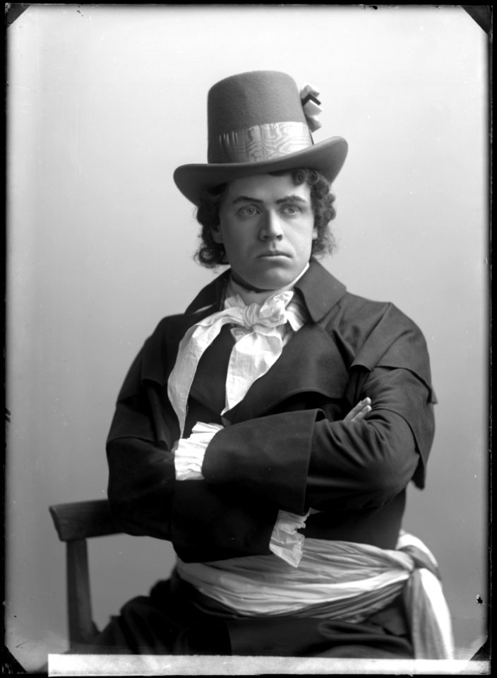 Frithiof Strömberg in André Chénier at Kungliga Operan 1909 - SMV - NS131