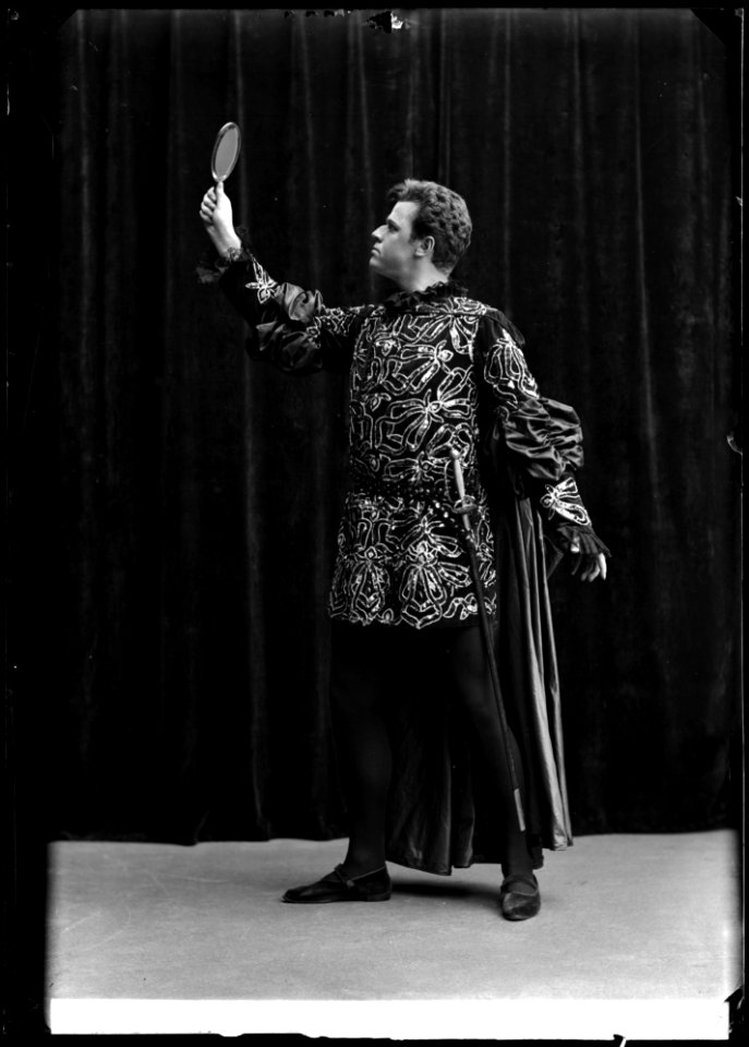 Frithiof Strömberg in Hoffmanns äventyr at Oscarsteatern 1907 - SMV - GS096
