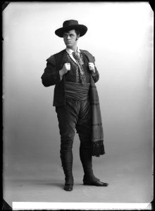 Frithiof Strömberg in Låglandet at Kungliga Operan 1908 - SMV - NS129