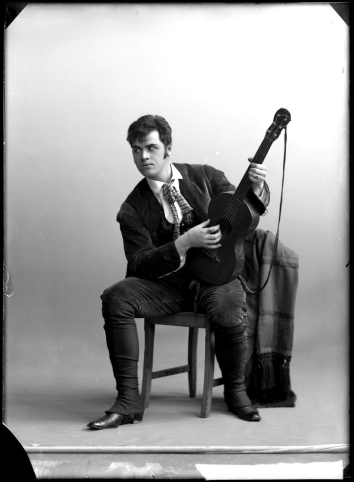Frithiof Strömberg in Låglandet at Kungliga Operan 1908 - SMV - NS128