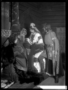 Frithiof och Ingeborg, Allan Rydings sällskap 1908. Föreställningsbild - SMV - AR002