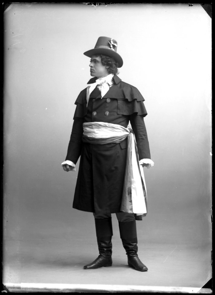 Frithiof Strömberg in André Chénier at Kungliga Operan 1909 - SMV - NS130