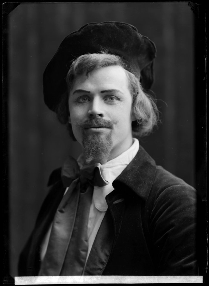 Frithiof Strömberg in Musette at Oscarsteatern 1908 - SMV - NS125