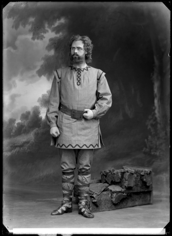 Frithiof Strömberg in Arnljot at Kungliga Operan 1910 - SMV - NS133